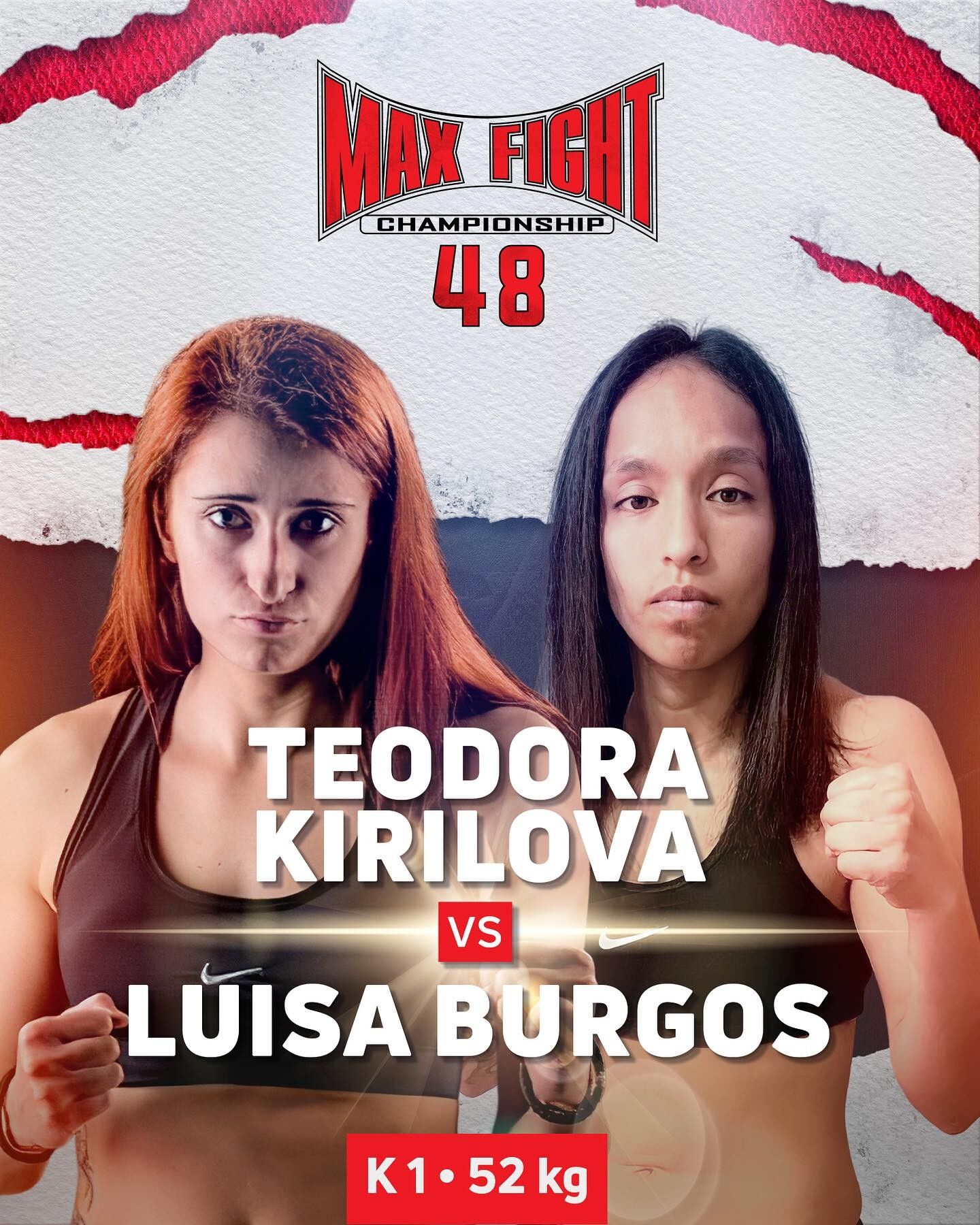 Нежното острие на „MAX FIGHT” Теодора Кирилова се изправя срещу испанката Luisa Burgos