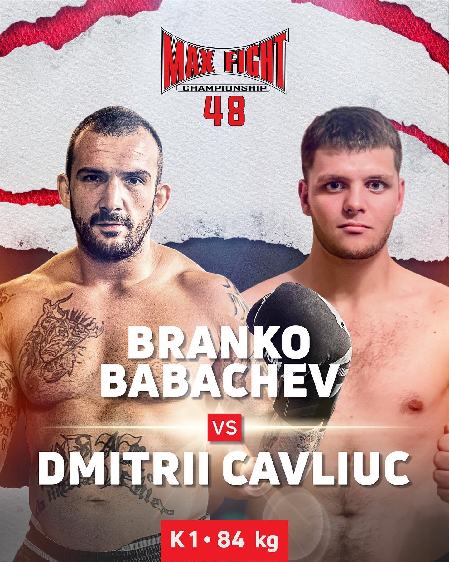 Бранко Бабачев срещу молдовеца Димитрий Кавлюк на „MAX FIGHT 48”