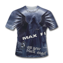 MAX FIGHT - BLACK ANGEL T-SHIRT
