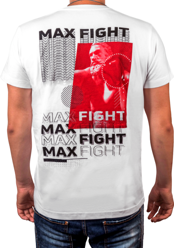 Бяла Тениска - MAX FIGHT