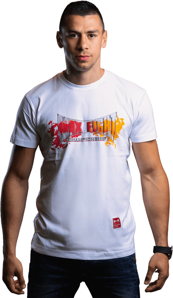 MAX FIGHT White T-shirt
