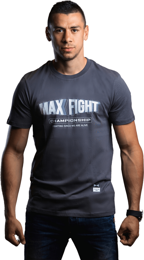MAX FIGHT Grey T-shirt